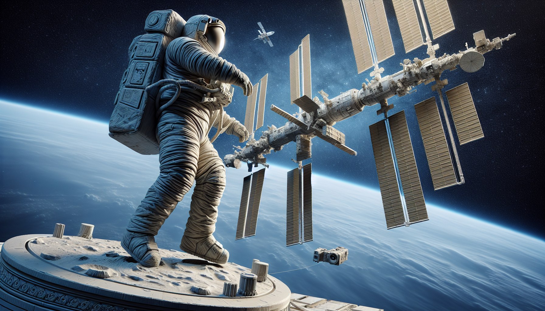 우주 유영 재개! NASA, 2025년 ISS 우주 유영 재개 예정