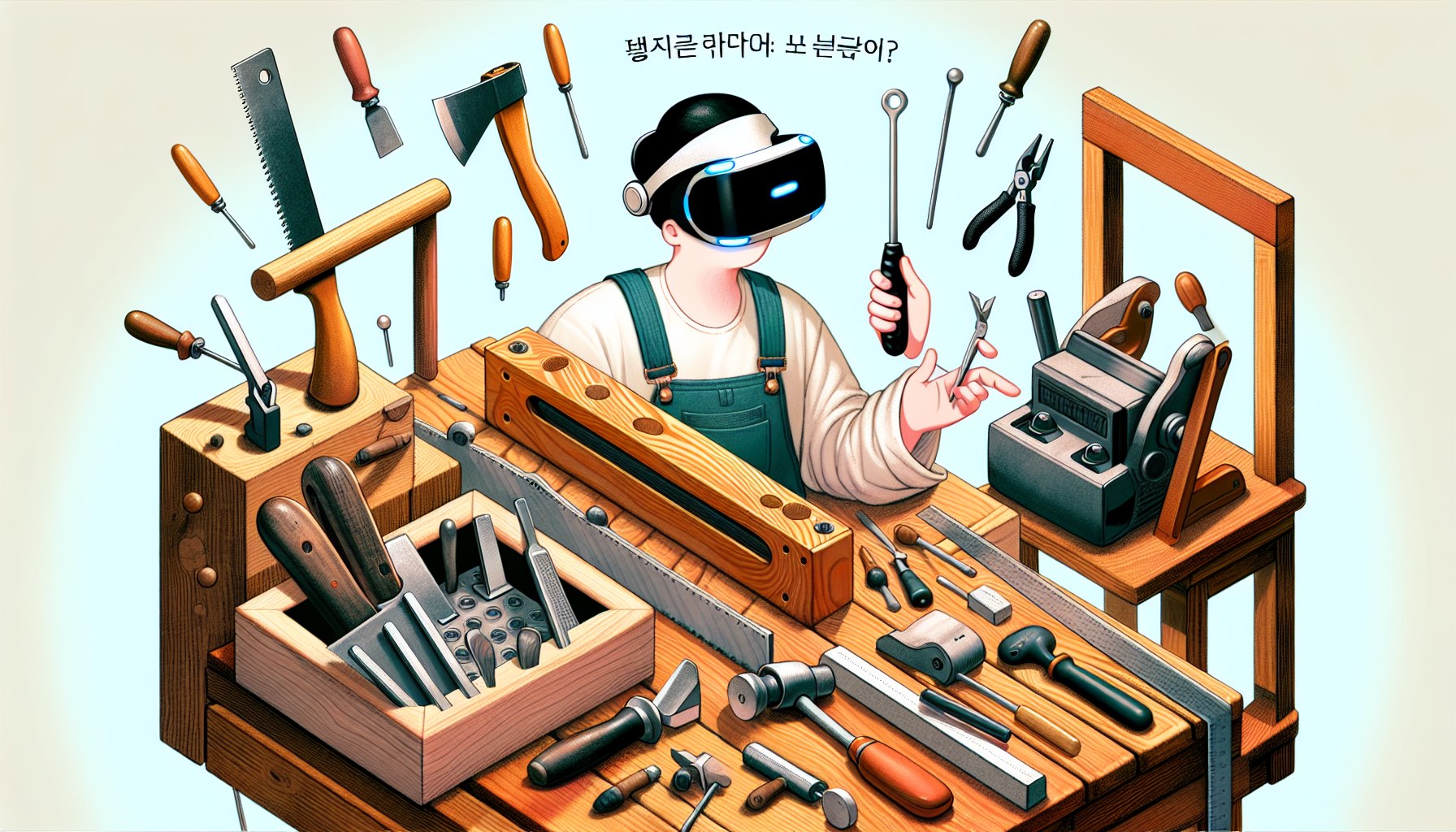 목공과 VR의 만남: 위험한 혁신?