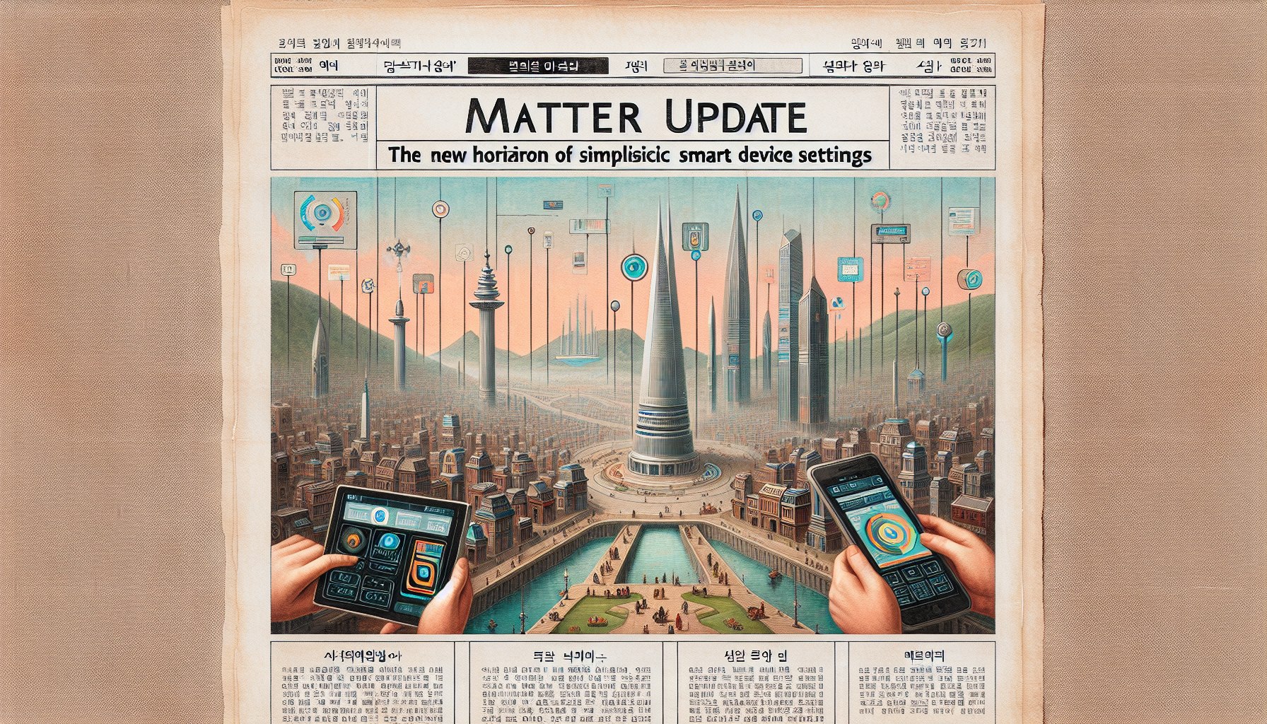 Matter 업데이트: 간편한 스마트 기기 설정의 새 지평